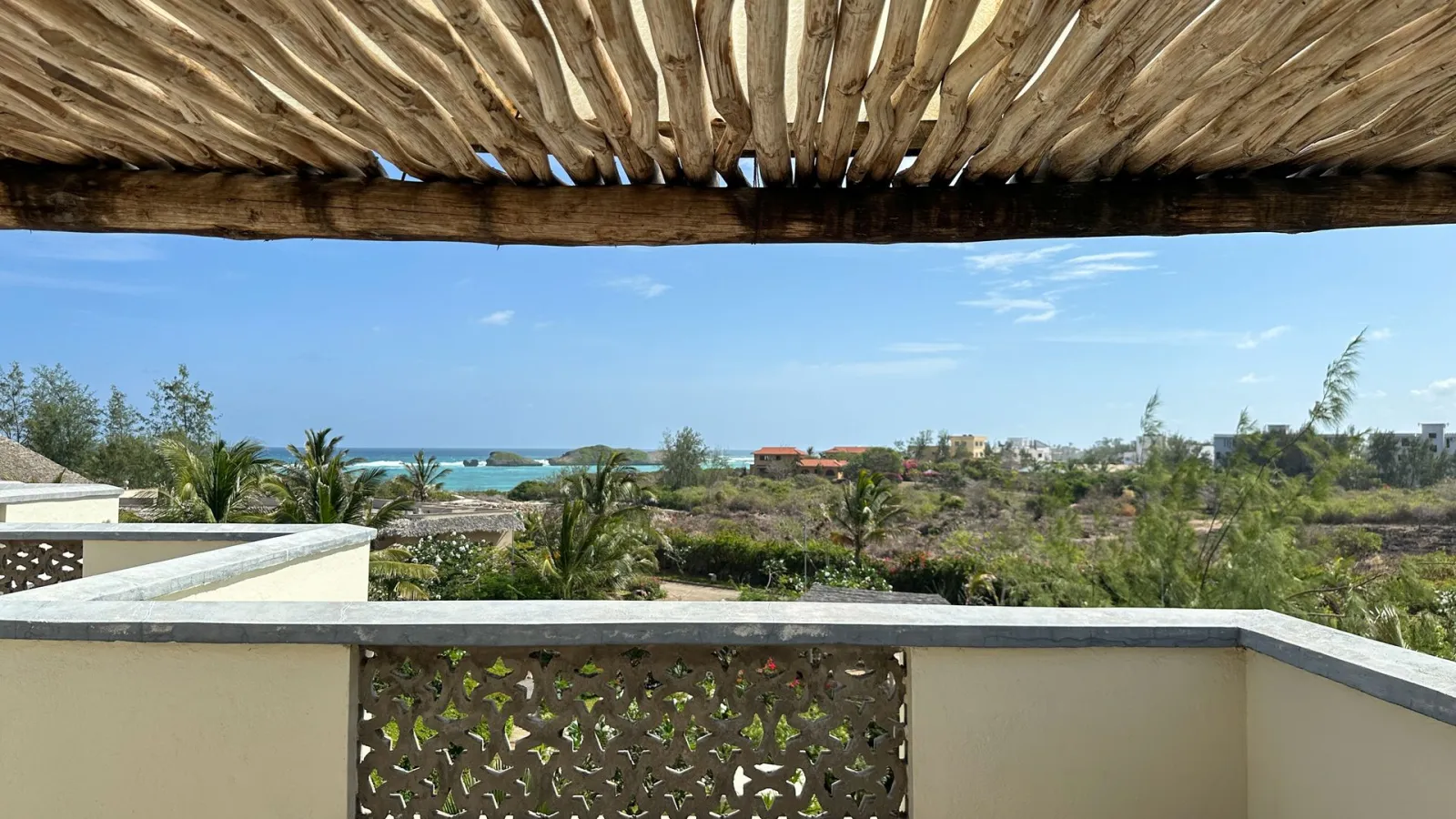 The panoramic terrace of Villa Juliana